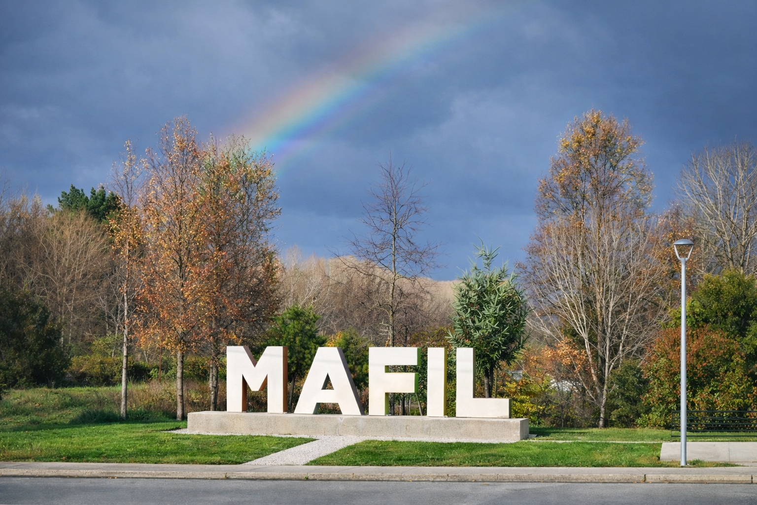 Paisaje de la comuna de Máfil